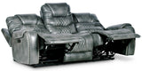 Rover Grey Powered Reclining Sofa