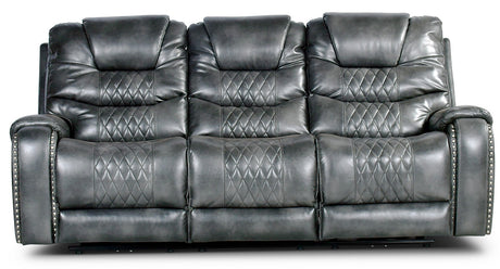 Rover Grey Powered Reclining Sofa