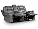 Rover Grey Powered Reclining Loveseat