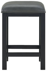 RUBY Gray Counter Stool