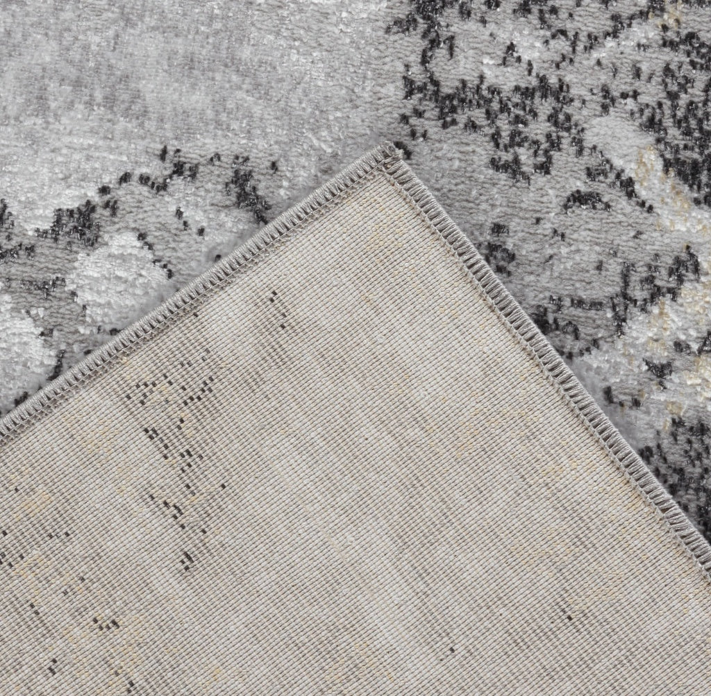 Elysian Charcoal/Gold 5 x 8 Rug