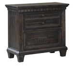 Santa Fe Weathered Grey/Oak finish 6-PC Bedroom Set