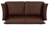 Savannah Light Brown Top Grain Leather Sofa