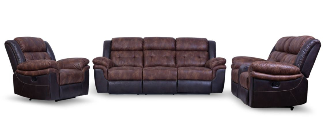 DARIEN 3 Piece Reclining Livingroom