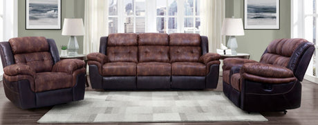 DARIEN 3 Piece Reclining Livingroom