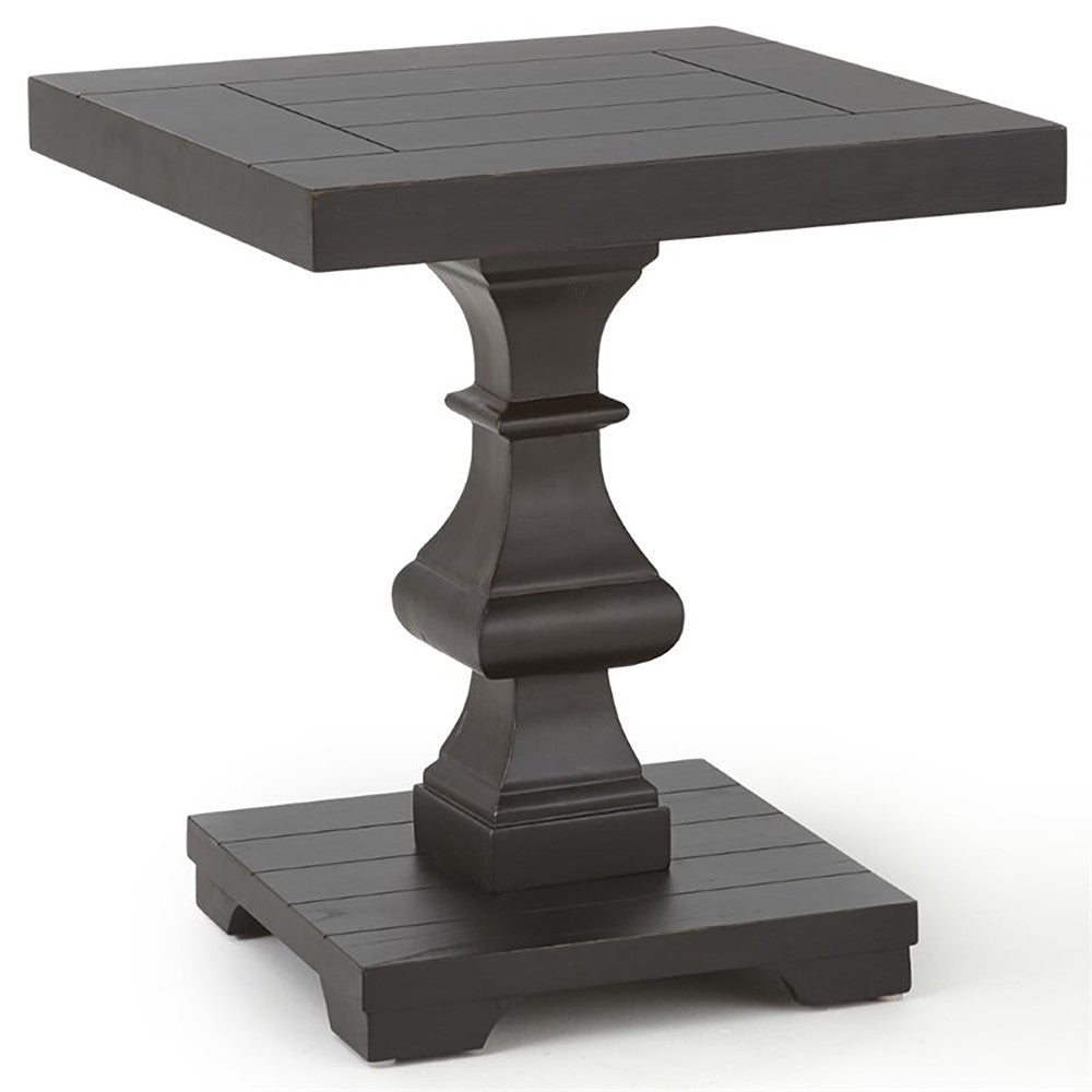 BETH Ebony 3-PC Occasional Set With Squared End Tables