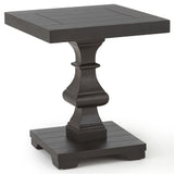 BETH Ebony 3-PC Occasional Set With Squared End Tables