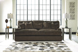 TEDDY Chocolate Ultra Push Sofa & Loveseat