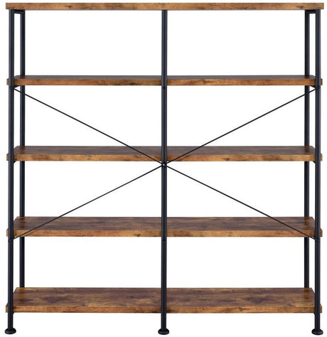 VARELA Cinnamon 60" Wide Bookshelf