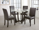 VICKEY Black 5-PC Dining Set