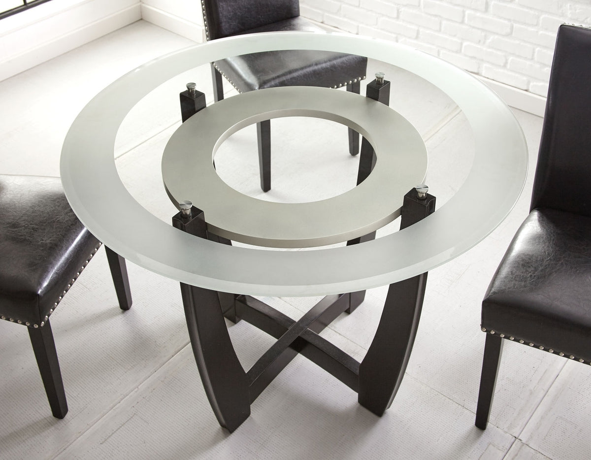 VICKEY Black 5-PC Dining Set