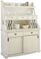 SONYA Antique White Buffett & Hutch